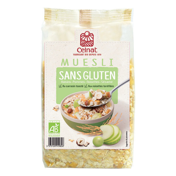 Celnat - Muesli Sans Gluten bio - 3Kg Celnat - Muesli Sans Gluten bio - 3Kg
