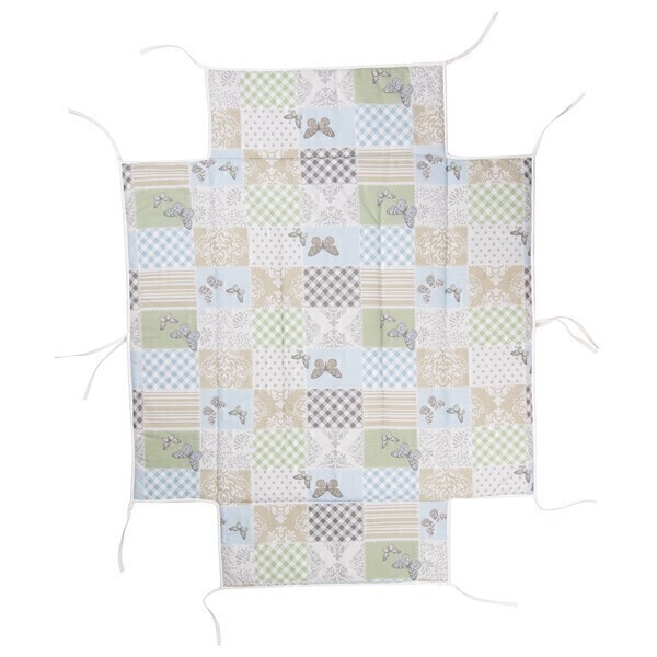 Geuther - Tour de parc pour parc 2231/2232/2261 patchwork papillon Geuther - Tour de parc pour parc 2231/2232/2261 patchwork papillon