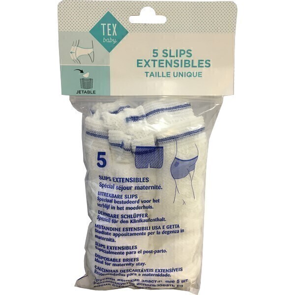 Tex Baby - Slips extensibles (x5) Tex Baby - Slips extensibles (x5)
