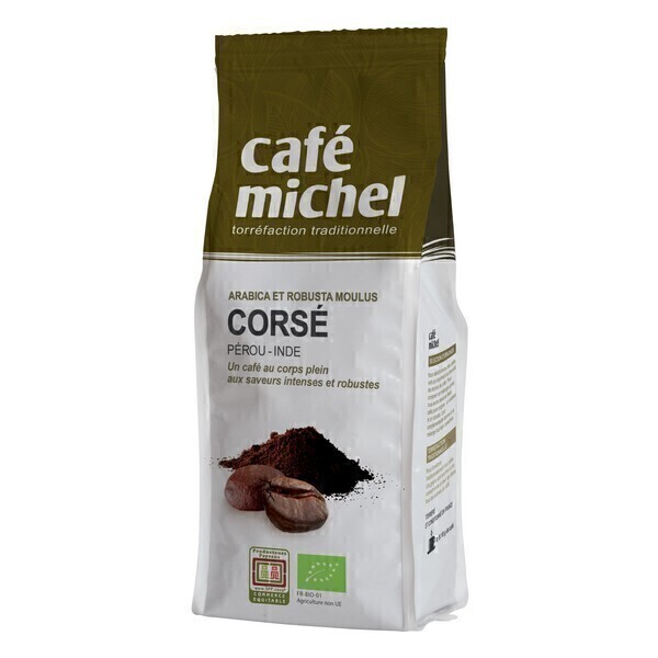 Café Michel - Café moulu arabica robusta corsé 250g