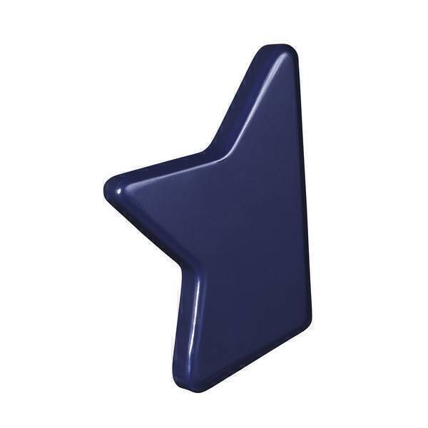 Sauthon - Bouton étoile Nova - Bleu Sauthon - Bouton étoile Nova - Bleu