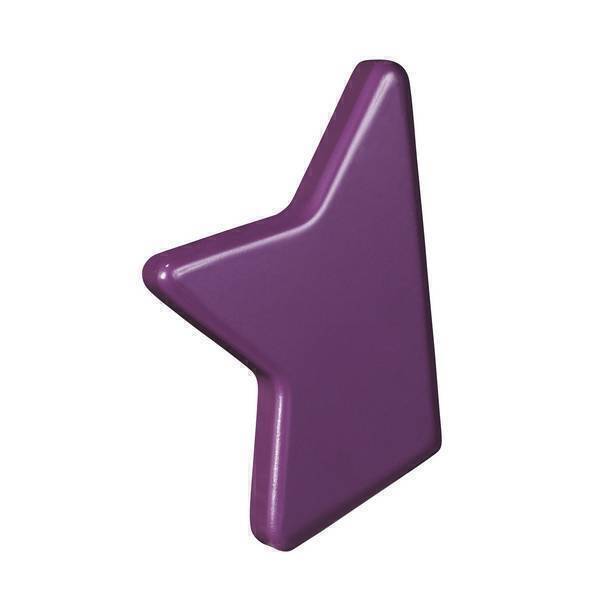 Sauthon - Bouton étoile Nova - Violet Sauthon - Bouton étoile Nova - Violet