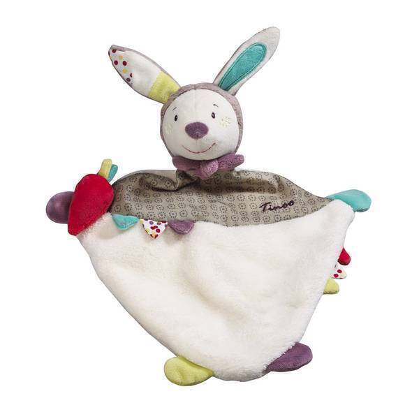 Sauthon - Doudou mouchoir Lapin Tinoo Sauthon - Doudou mouchoir Lapin Tinoo