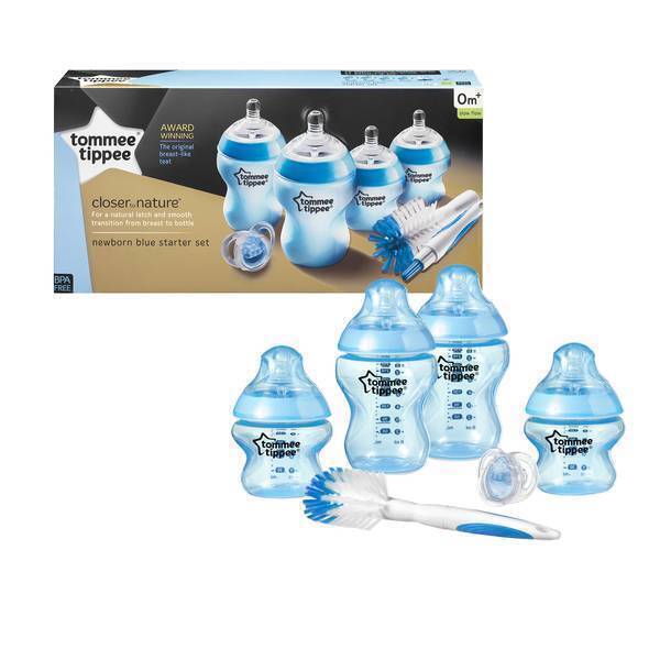 Tommee Tippee - Starter kit naissance Fille 0mois+ Bleu Tommee Tippee - Starter kit naissance Fille 0mois+ Bleu