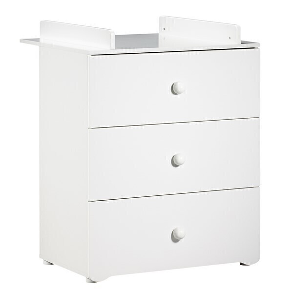 Baby Price - Commode à langer blanche Basic Baby Price - Commode à langer blanche Basic