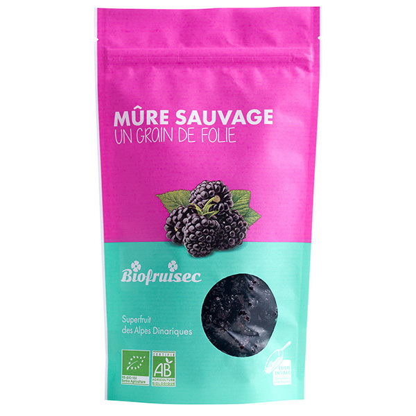 Biofruisec - Mûres sauvages d'Europe 100g