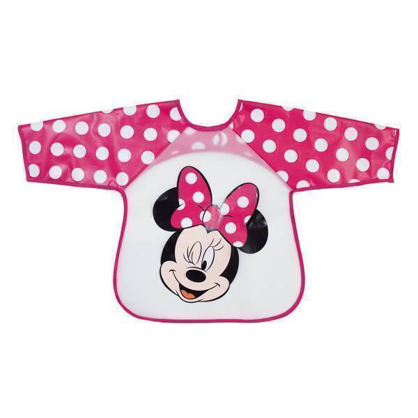 Disney Baby - Bavoir tablier rose - Minnie - 18 mois + Disney Baby - Bavoir tablier rose - Minnie - 18 mois +
