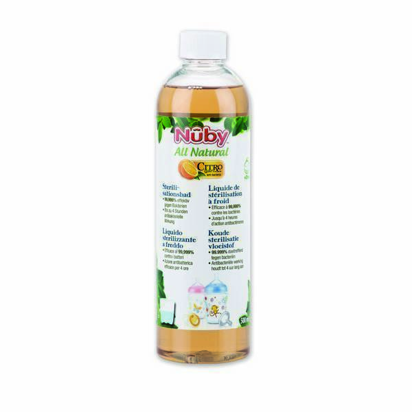 Nuby Citroganix™ - Liquide de stérilisation à froid - 500ml Nuby Citroganix™ - Liquide de stérilisation à froid - 500ml