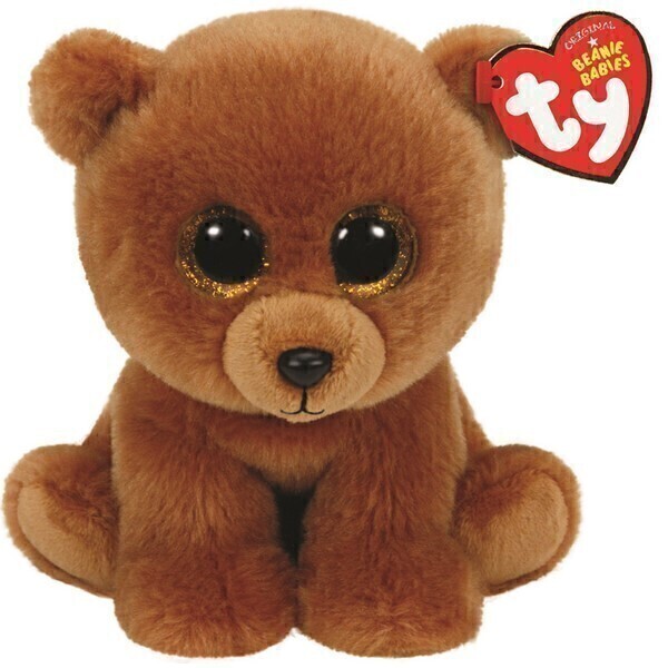 Ty - Beanies - Peluche Brownie L'ours 15 cm Ty - Beanies - Peluche Brownie L'ours 15 cm