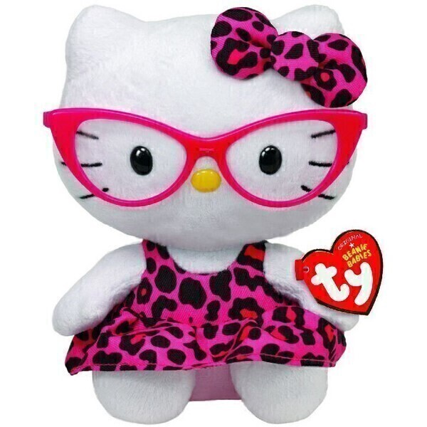 Ty - Hello Kitty - Peluche Fashionista 15 cm Ty - Hello Kitty - Peluche Fashionista 15 cm