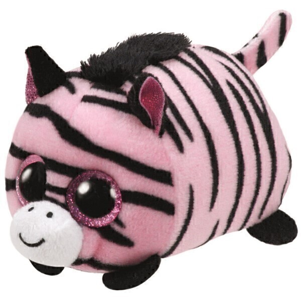 Ty - Teeny Tys - Peluche Pennie Zèbre Rose 8 cm Ty - Teeny Tys - Peluche Pennie Zèbre Rose 8 cm