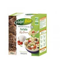 Valpibio - Farfalle riz brun bio sans gluten 250g