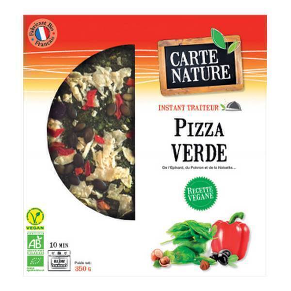  Pizza  verde 350 g Carte  Nature  Acheter sur Greenweez com