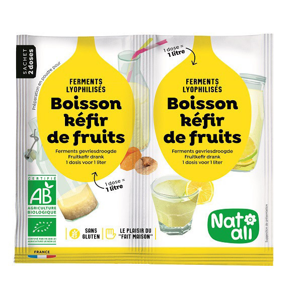 Préparation Pour Kéfir De Fruits 2X5G Natali