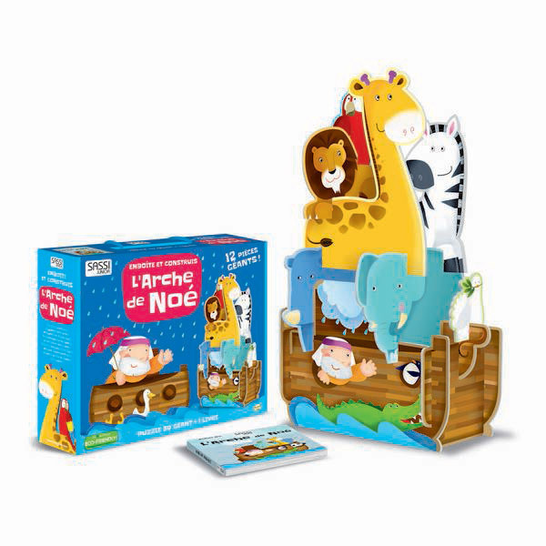 SASSI Junior - Emboîte et construis: L'arche de Noé SASSI Junior - Emboîte et construis: L'arche de Noé