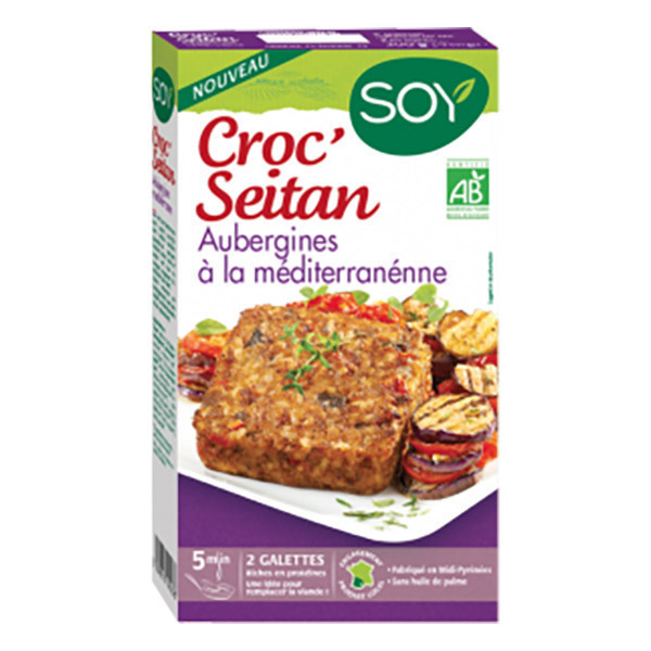 Soy (frais) - Croc seitan aubergines 2x100g