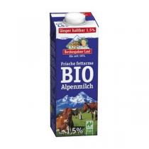 Berchtesgadener Land - Lait de vache demi-écrémé des alpes 1,5 % mg 1L