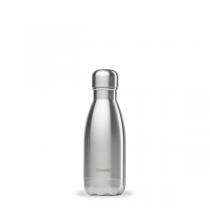Qwetch - Bouteille isotherme inox brossé - 260 ml
