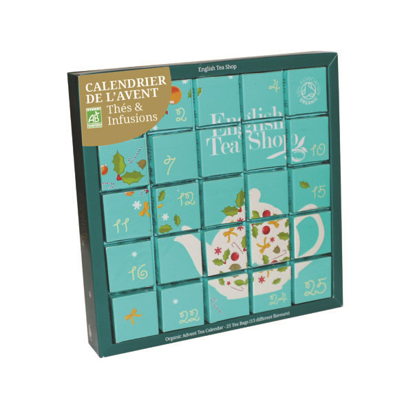 English Tea Shop - Calendrier de l'Avent de thés et infusions Bio