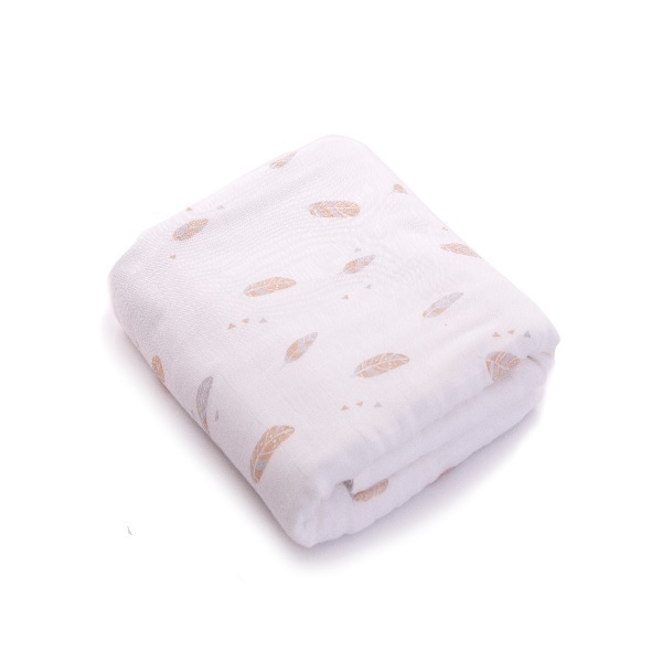 Gloop - Couverture-Plaid Plumes 100x70cm Gloop - Couverture-Plaid Plumes 100x70cm