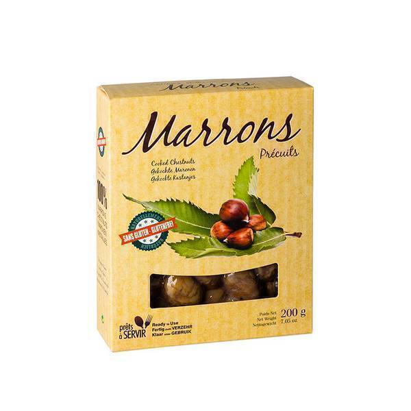Inovfruit - Marrons cuits pelés sous vide bio - 200 g