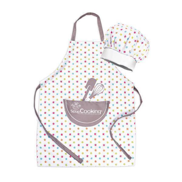 ScrapCooking - Set tablier + toque enfant ScrapCooking - Set tablier + toque enfant