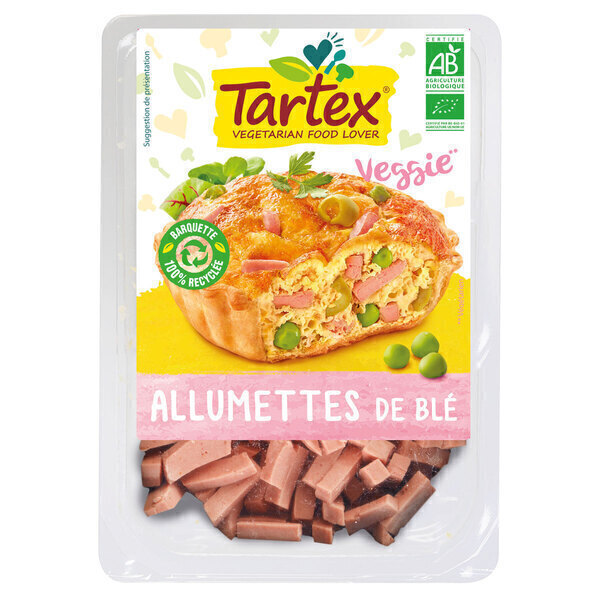 Tartex - Allumettes veggie nature 150g