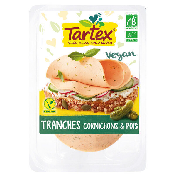 Tartex - Tranches vegan cornichons 100g