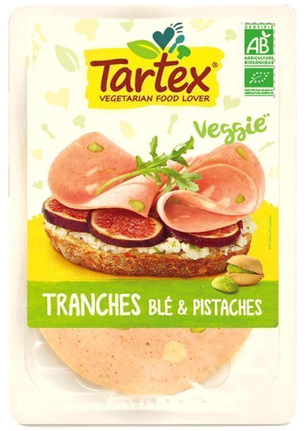 Tartex - Tranches veggie aux pistaches 100g
