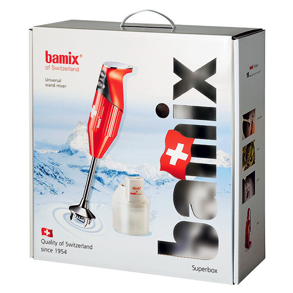 Bamix - Coffret Bamix Box Argent 200W