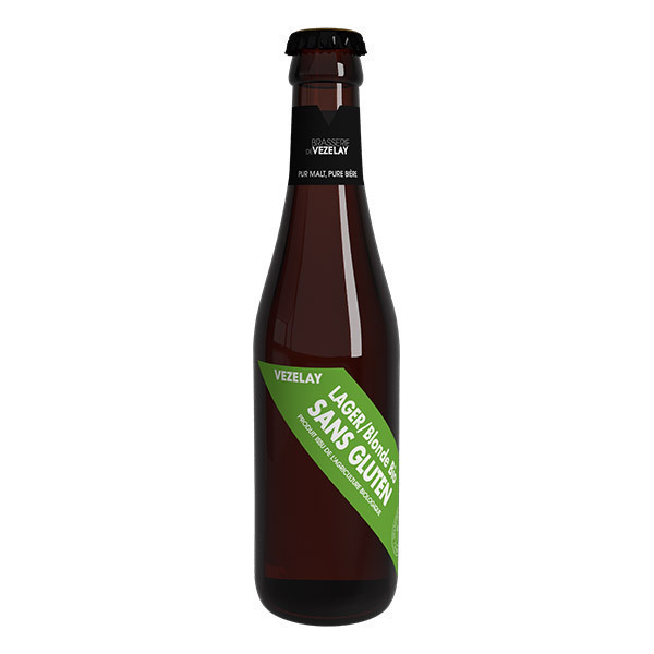 Brasserie de Vézelay - Bière de Vézelay Lager sans gluten bio 25cl Brasserie de Vézelay - Bière de Vézelay Lager sans gluten bio 25cl