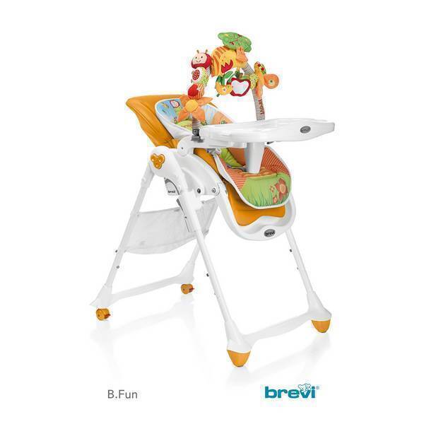 Brevi - Chaise B-Fun 2 en 1 - Orange Brevi - Chaise B-Fun 2 en 1 - Orange