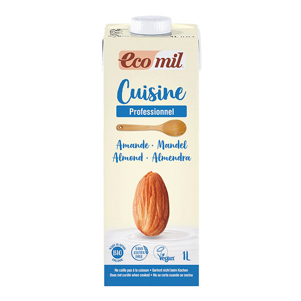 EcoMil - Préparation Cuisine aux Amandes bio - 1 L EcoMil - Préparation Cuisine aux Amandes bio - 1 L