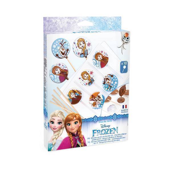 ScrapCooking - Kit pour sucettes en chocolat Reine des Neiges ScrapCooking - Kit pour sucettes en chocolat Reine des Neiges