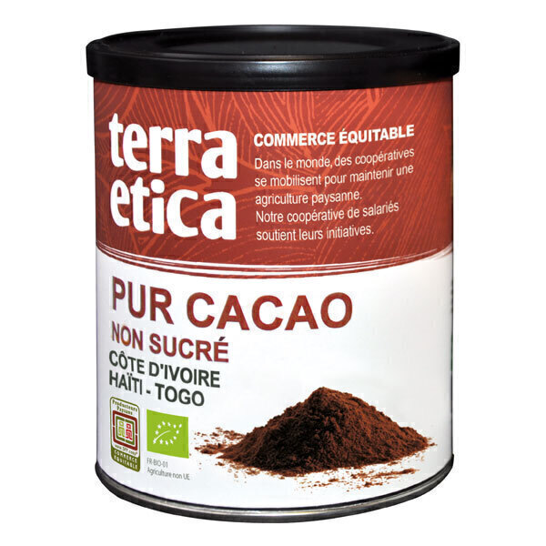 Terra Etica - Pur cacao non sucré 200g