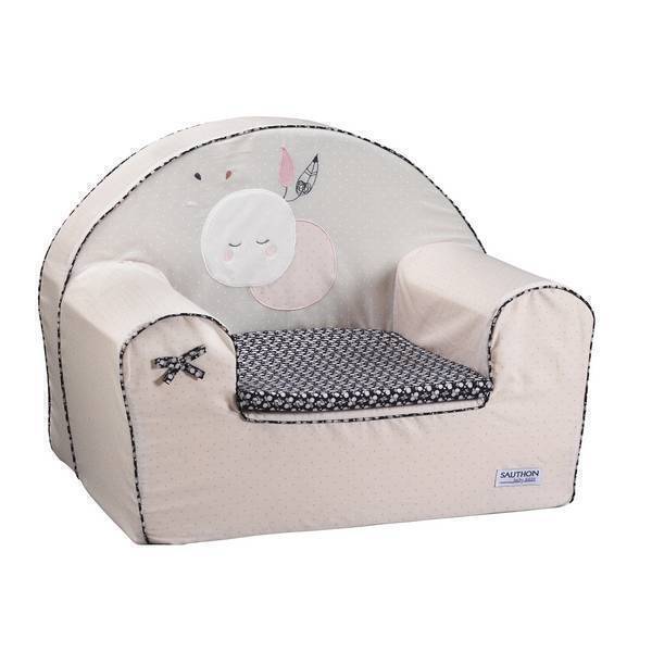 Fauteuil club Miss Fleur de lune | Sauthon Fauteuil club Miss Fleur de lune | Sauthon